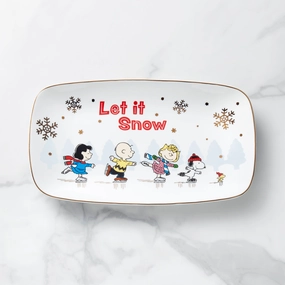 Snoopy Skating Hors d'Oeuvres Trayafternoon tea dessert tray