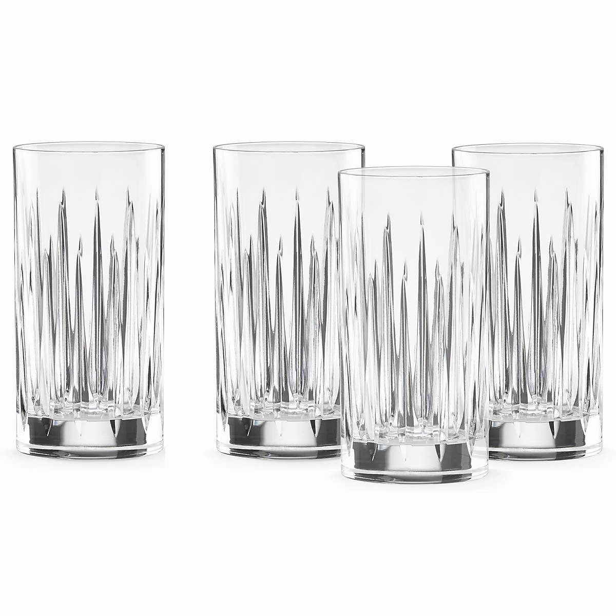 Soho Crystal Iced Beverage Glasses - Set Of 4glass cups ,personalized mugs 