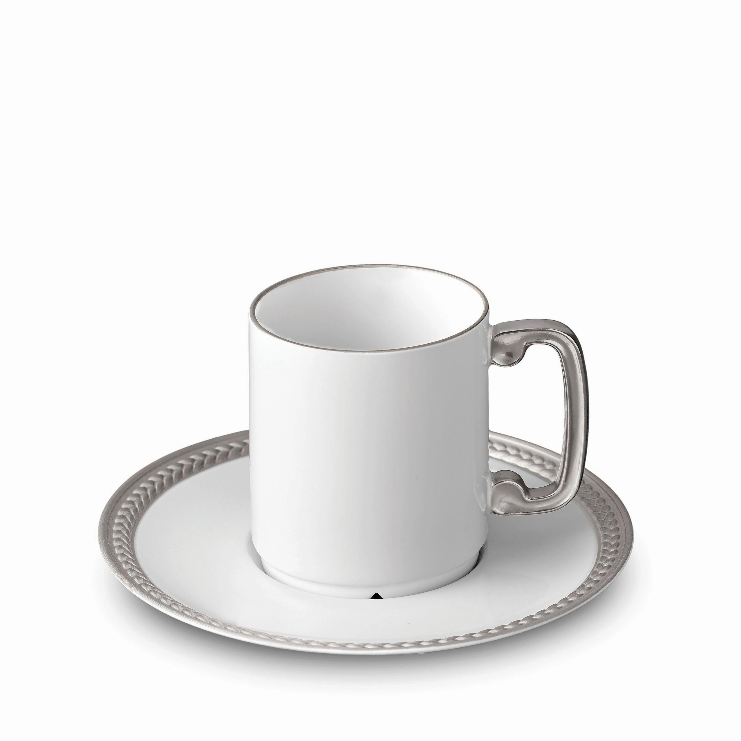Soie Tresse Espresso Cup   Saucer (Set of 6)