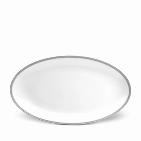 Soie Tresse Oval Platter - Largenordic style desktop ornaments