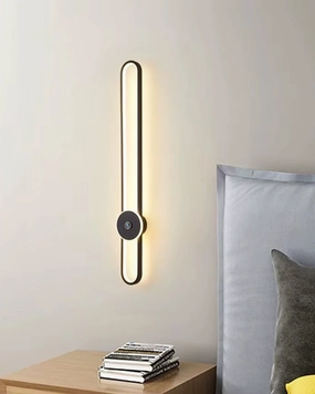 Solar Axis LED Wall Sconce - Blackmodern wall lamp,smart wall lamp
