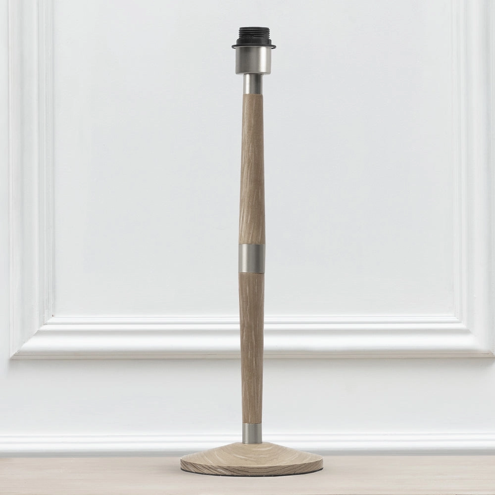 Solensis Tall Lamp Base Grey