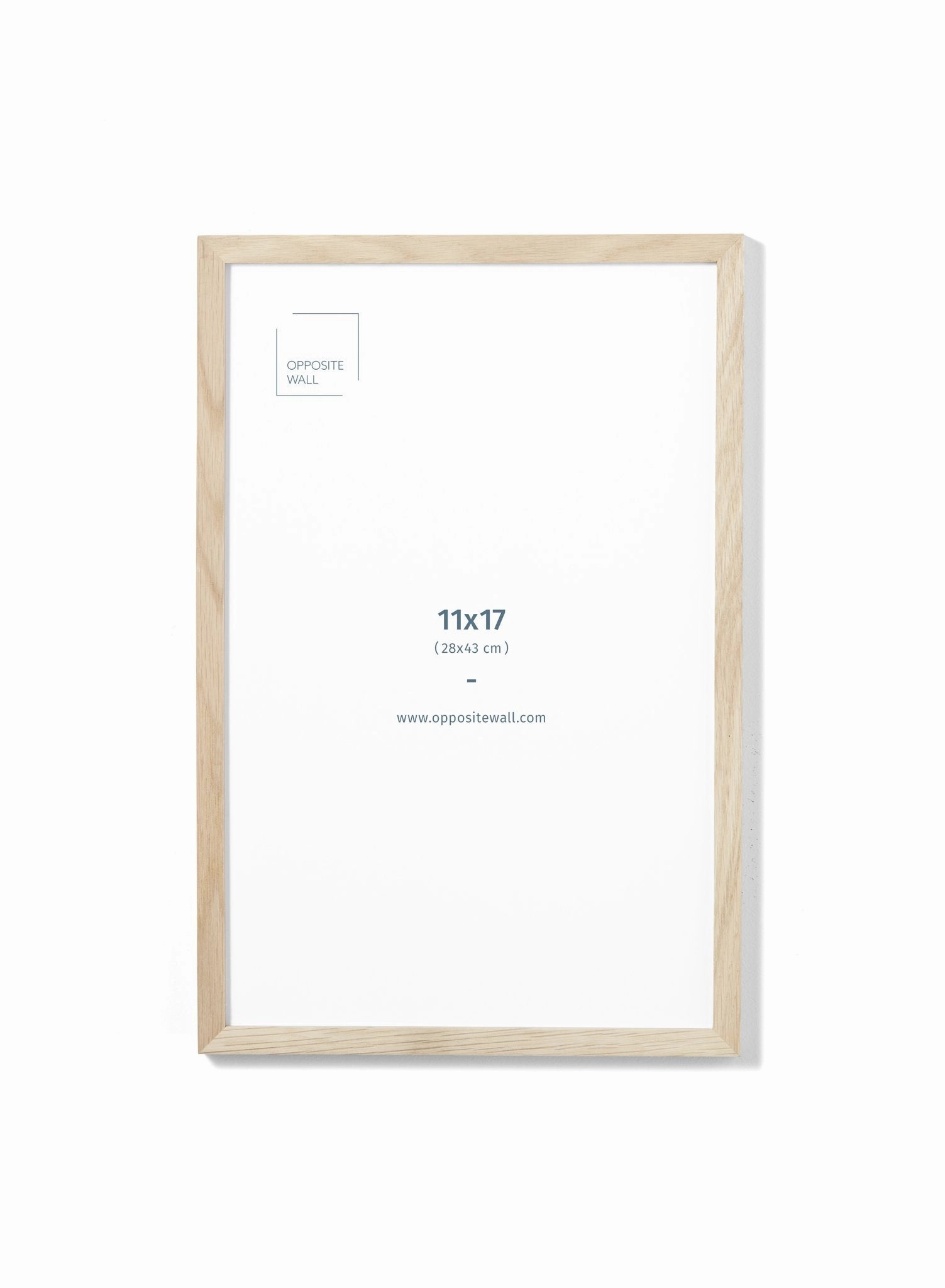 Solid Oak Frame, 11x17 in | 28x43 cmdecorative photo frame ,personalized photo frame 