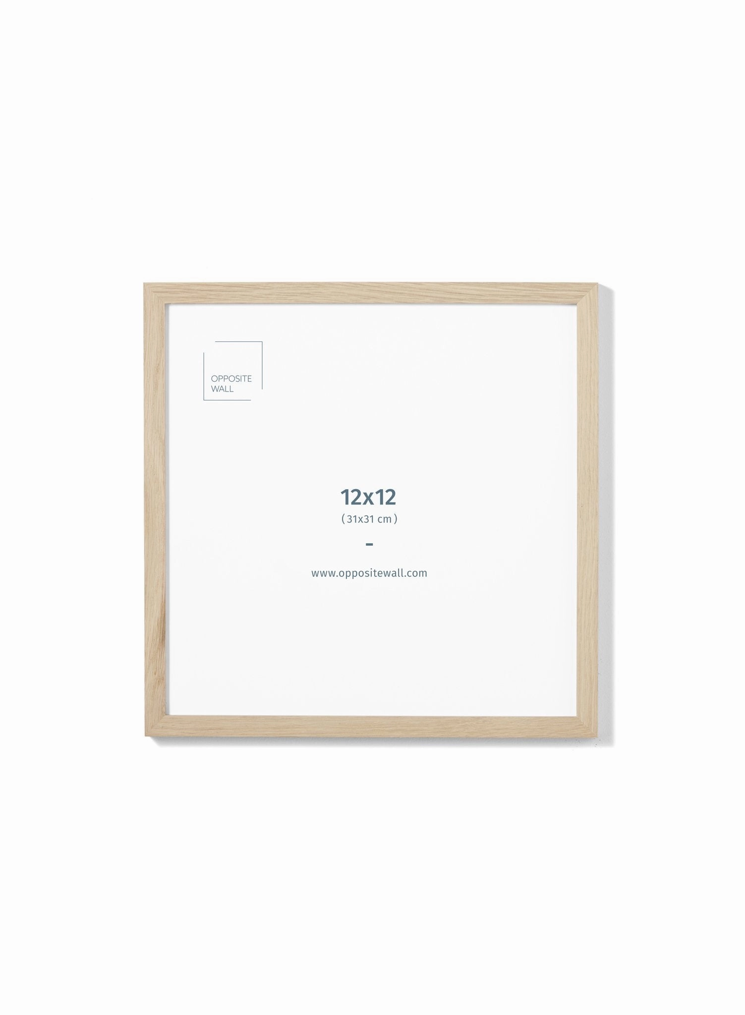 Solid Oak Frame, 12x12 in | 31x31 cmdecorative photo frame ,personalized photo frame 