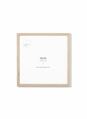 Solid Oak Frame, 12x12 in | 31x31 cmdecorative photo frame ,personalized photo frame 