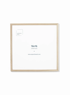Solid Oak Frame, 16x16 in | 41x41 cmdecorative photo frame ,personalized photo frame 