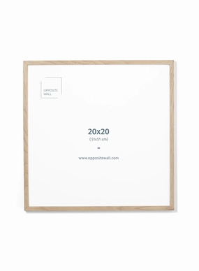Solid Oak Frame, 20x20 in | 51x51 cmdecorative photo frame ,personalized photo frame 