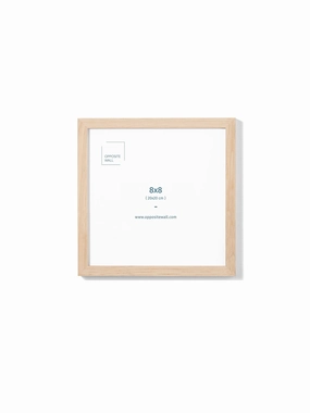 Solid Oak Frame, 8x8 in | 20x20 cmdecorative photo frame ,personalized photo frame 