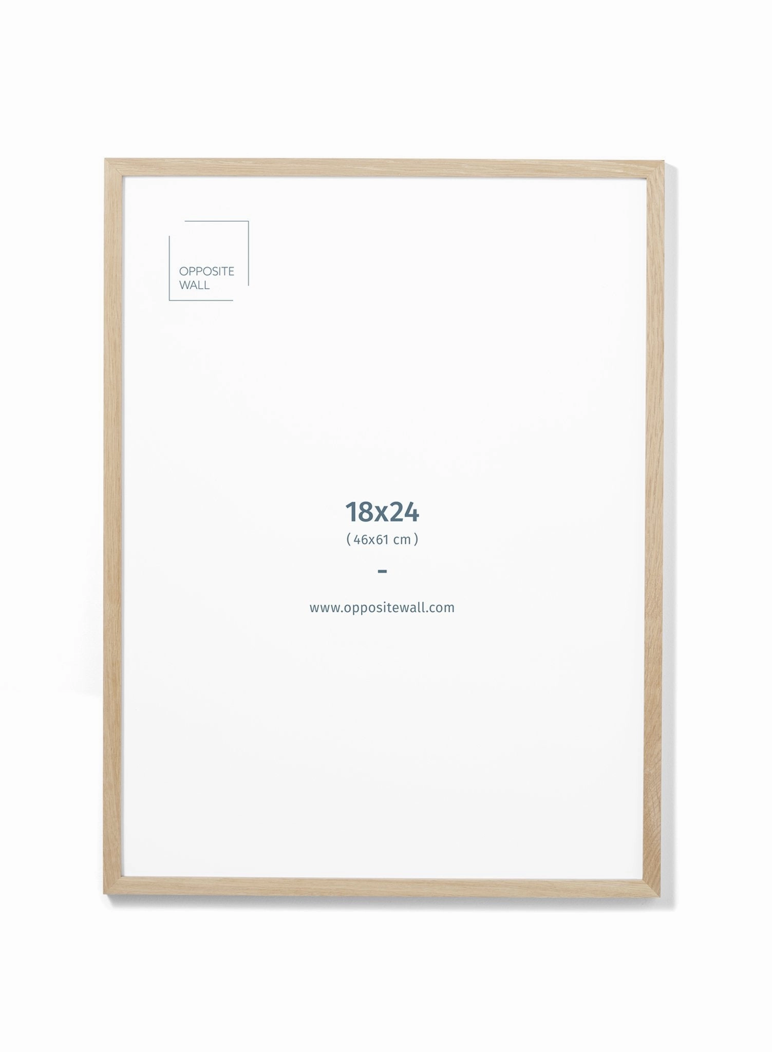 Solid Oak Frame With Glass, 18x24 in | 46x61 cmdecorative photo frame ,personalized photo frame 