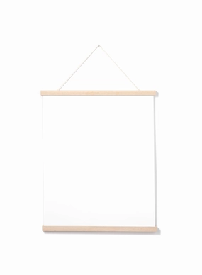 Solid Oak Poster Hanger, 16 in | 41 cmdecorative photo frame ,personalized photo frame 