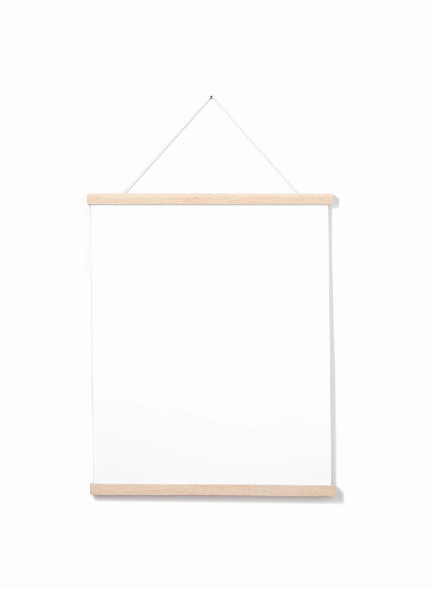 Solid Oak Poster Hanger, 16 in | 41 cmdecorative photo frame ,personalized photo frame 