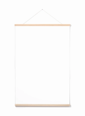 Solid Oak Poster Hanger, 24 in | 61 cmdecorative photo frame ,personalized photo frame 