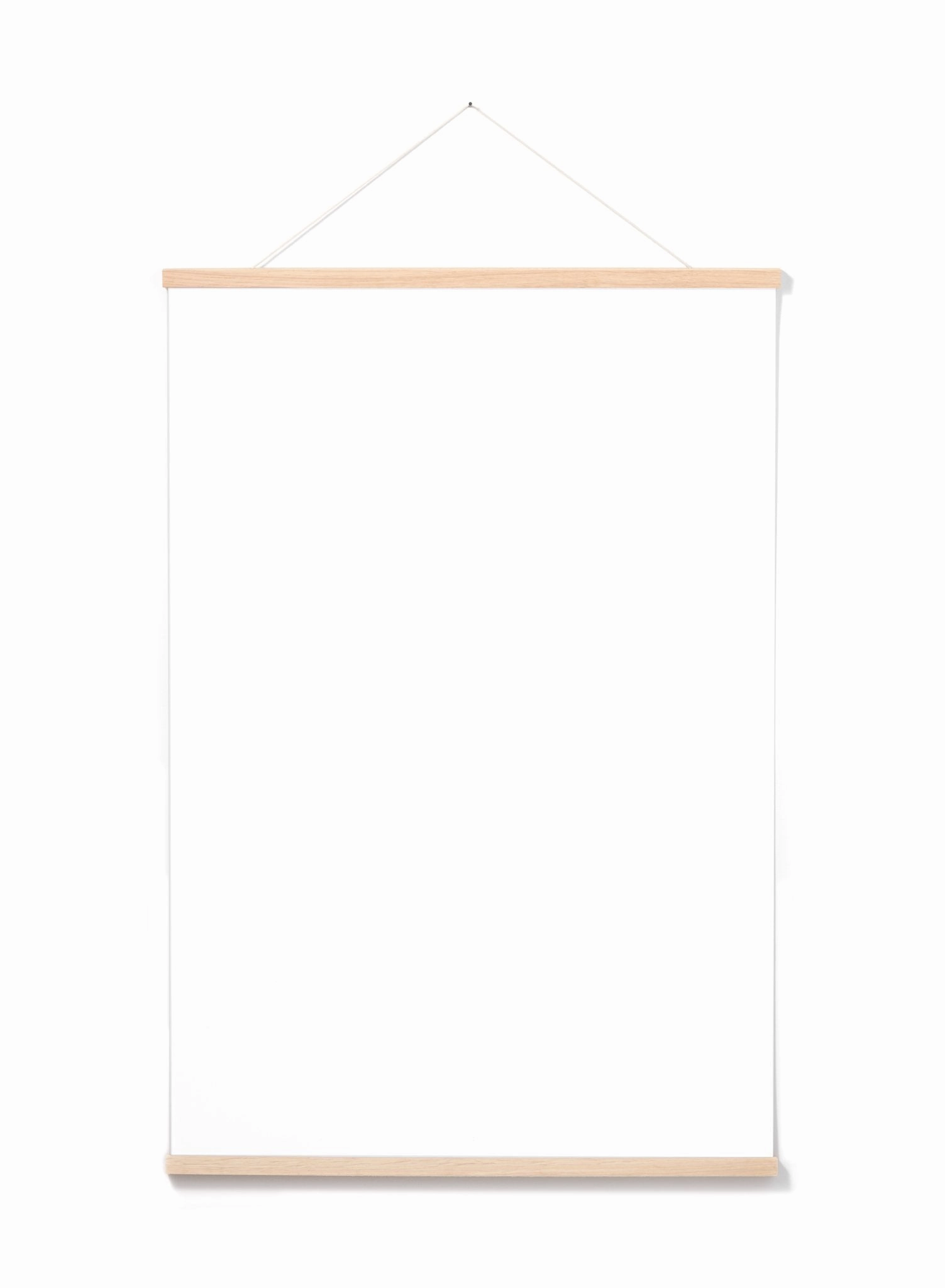 Solid Oak Poster Hanger, 24 in | 61 cmdecorative photo frame ,personalized photo frame 