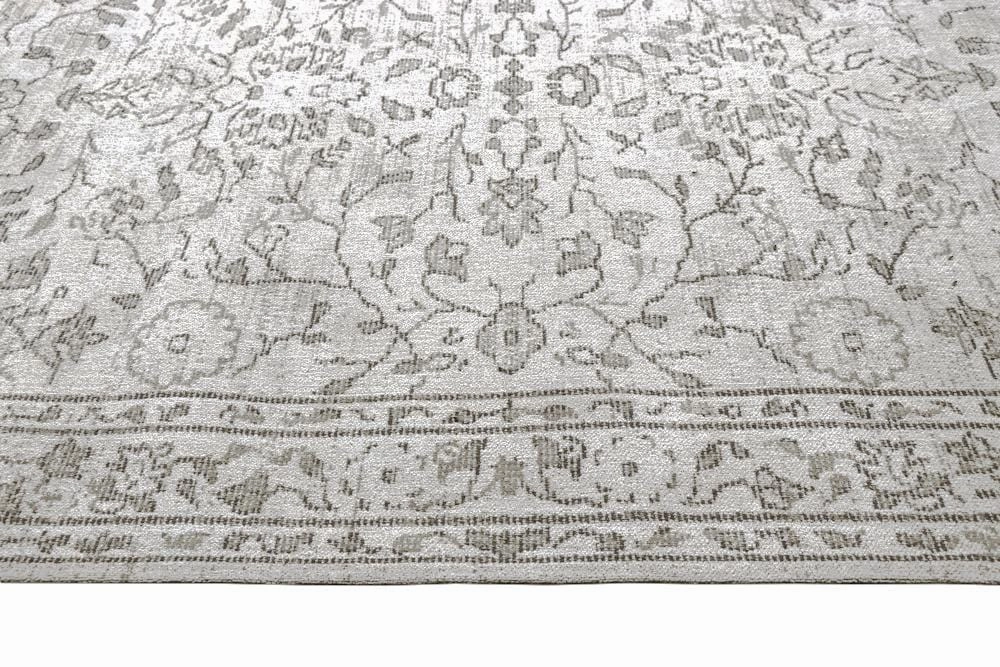 Sonia Beige and Grey Floral Pattern Rug *NO RETURNS UNLESS FAULTY