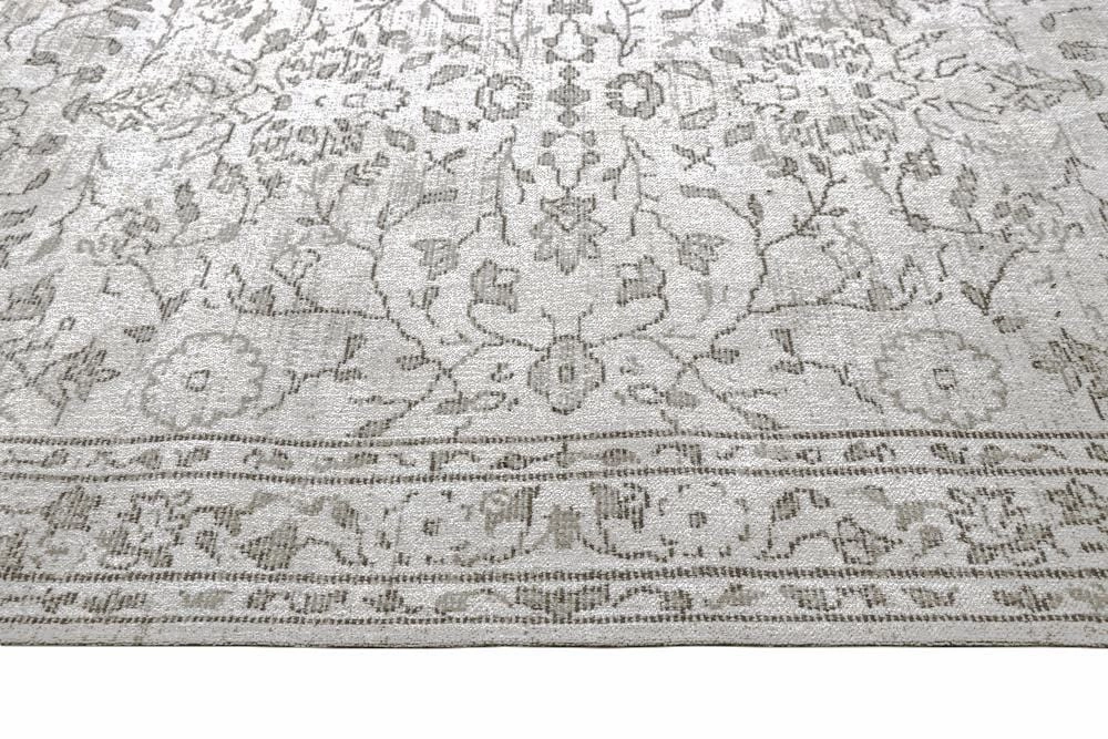 Sonia Beige and Grey Floral Pattern Rug *NO RETURNS UNLESS FAULTY
