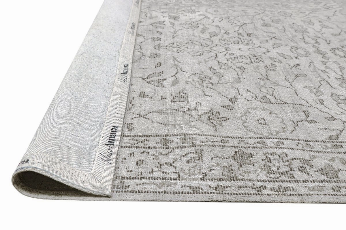 Sonia Beige and Grey Floral Pattern Rug *NO RETURNS UNLESS FAULTY