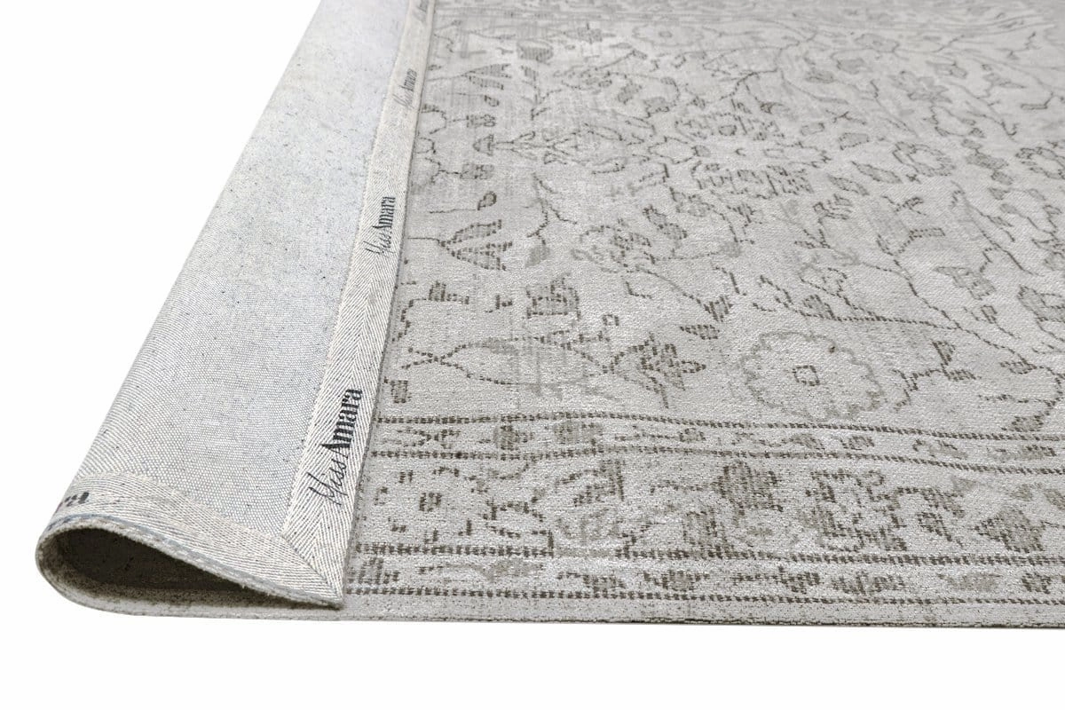 Sonia Beige and Grey Floral Pattern Rug *NO RETURNS UNLESS FAULTY