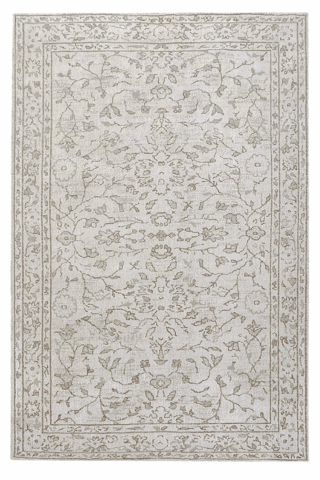 Sonia Beige and Grey Floral Pattern Rug *NO RETURNS UNLESS FAULTYmodern color block patchwork rug