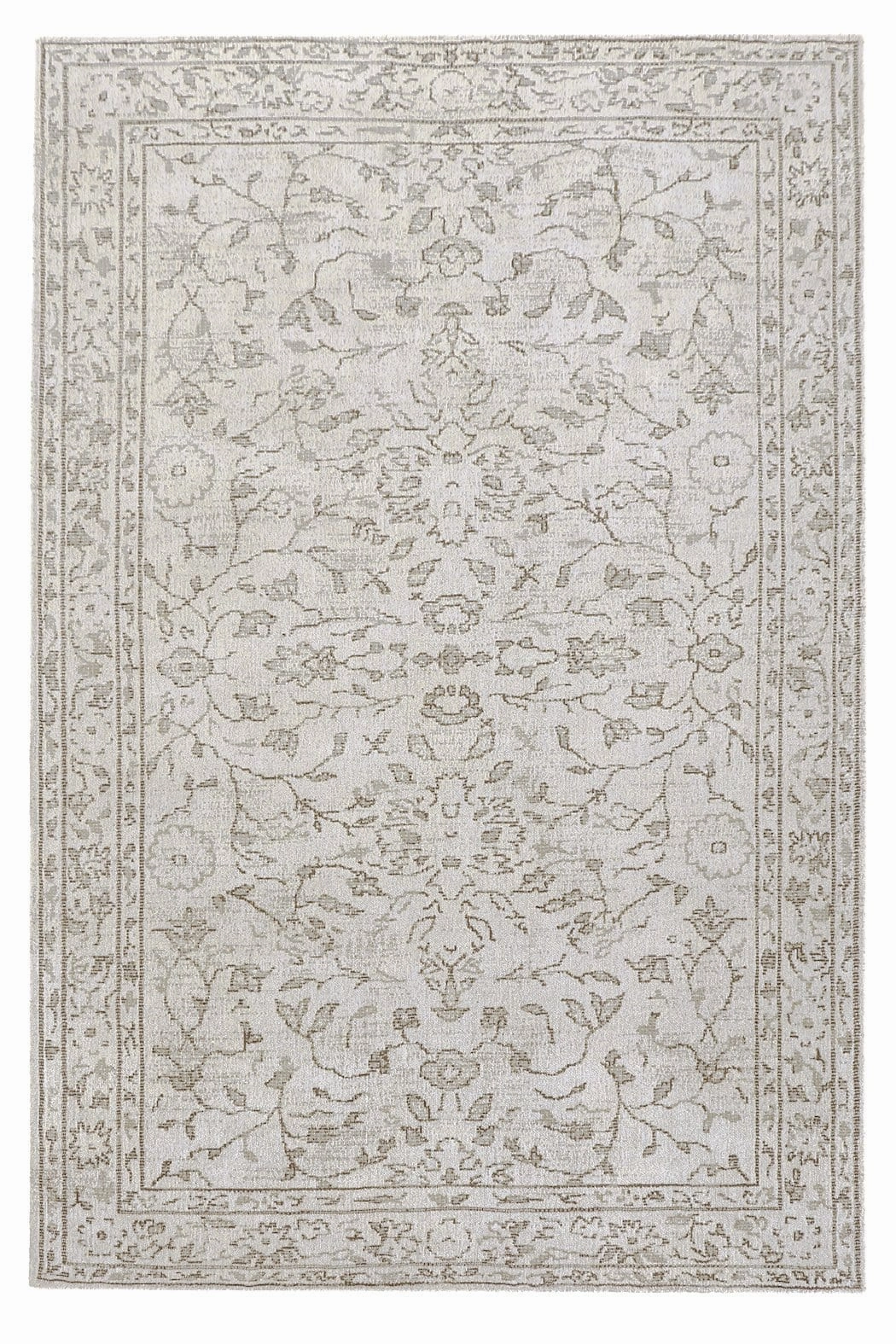 Sonia Beige and Grey Floral Pattern Rug *NO RETURNS UNLESS FAULTYmodern color block patchwork rug