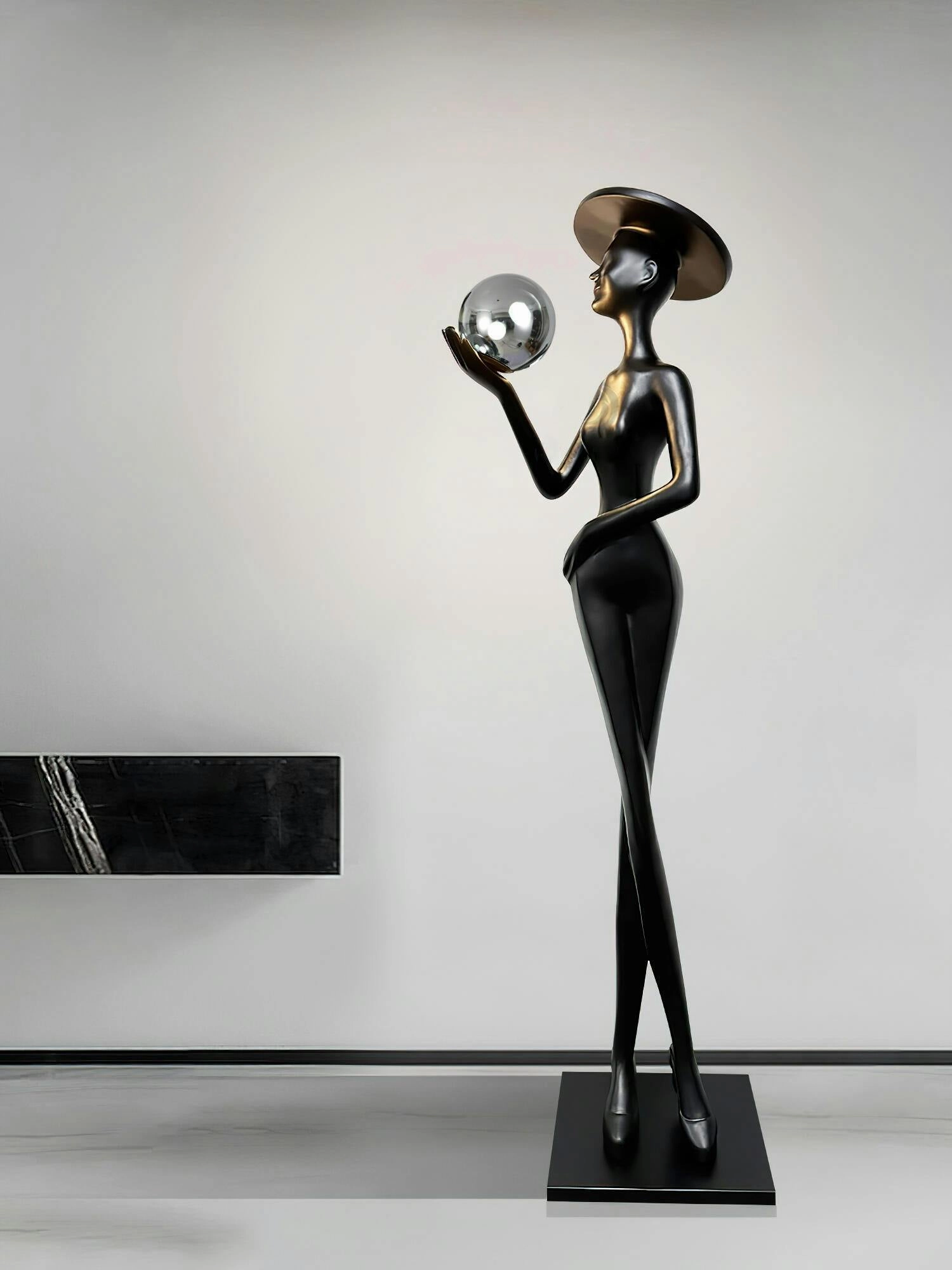 Sophia Elegance Sculpture Floor Lamp