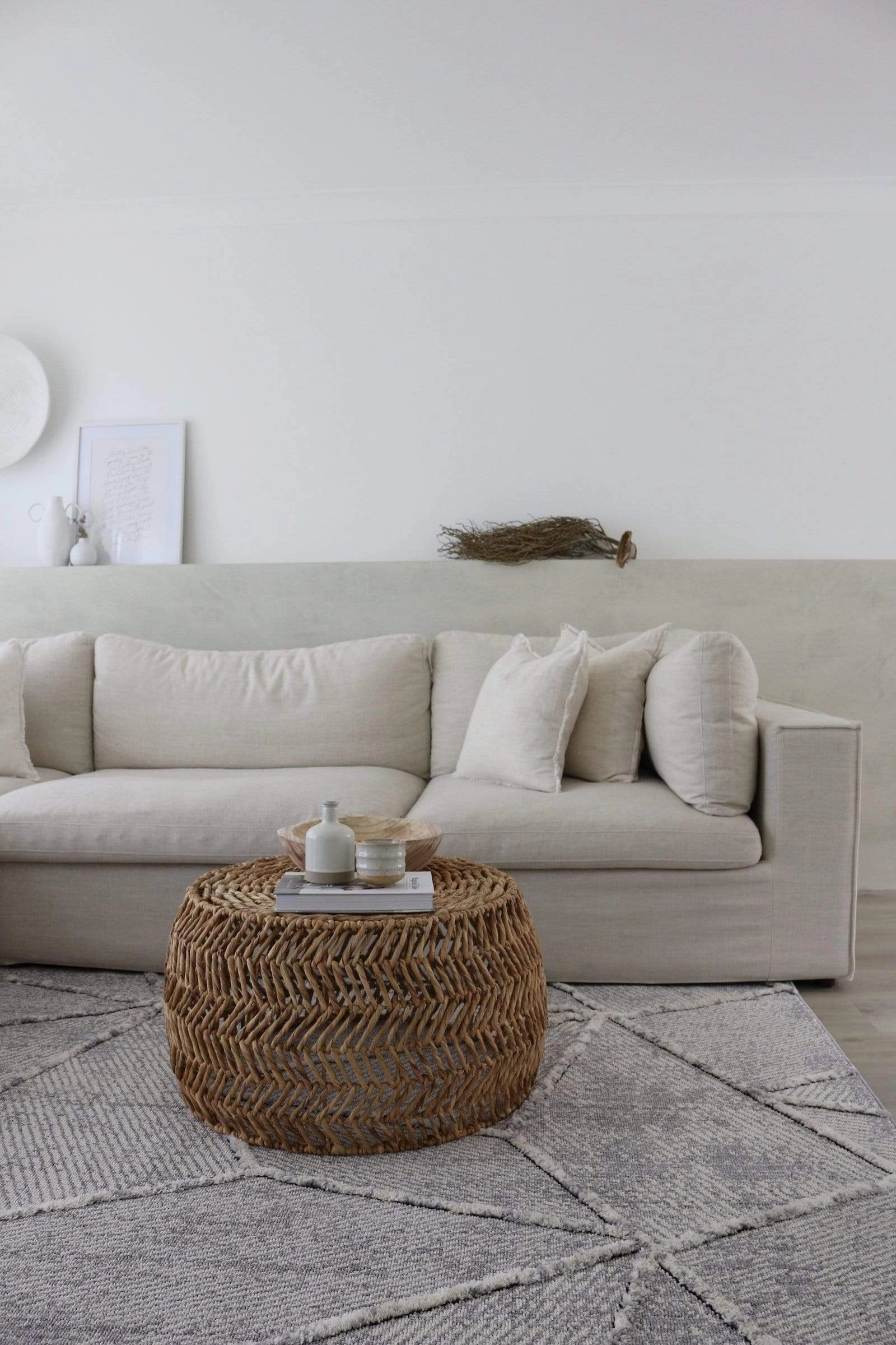 Soraya Grey Abstract Textured Rug