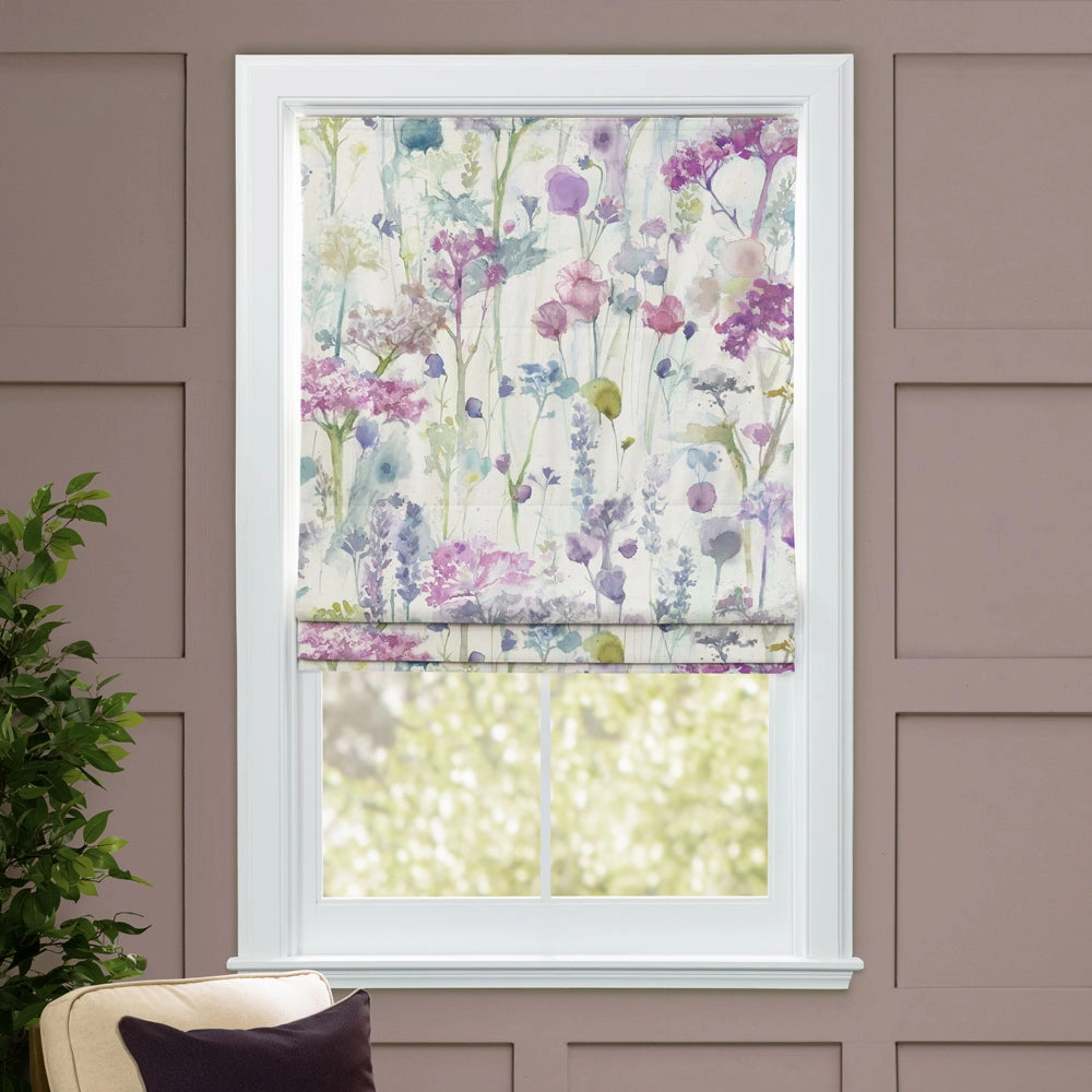 Sorong Printed Cotton Made to Measure Roman Blinds Summer