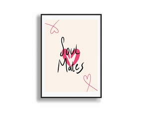 Soul Mates Lovenordic style wall decor