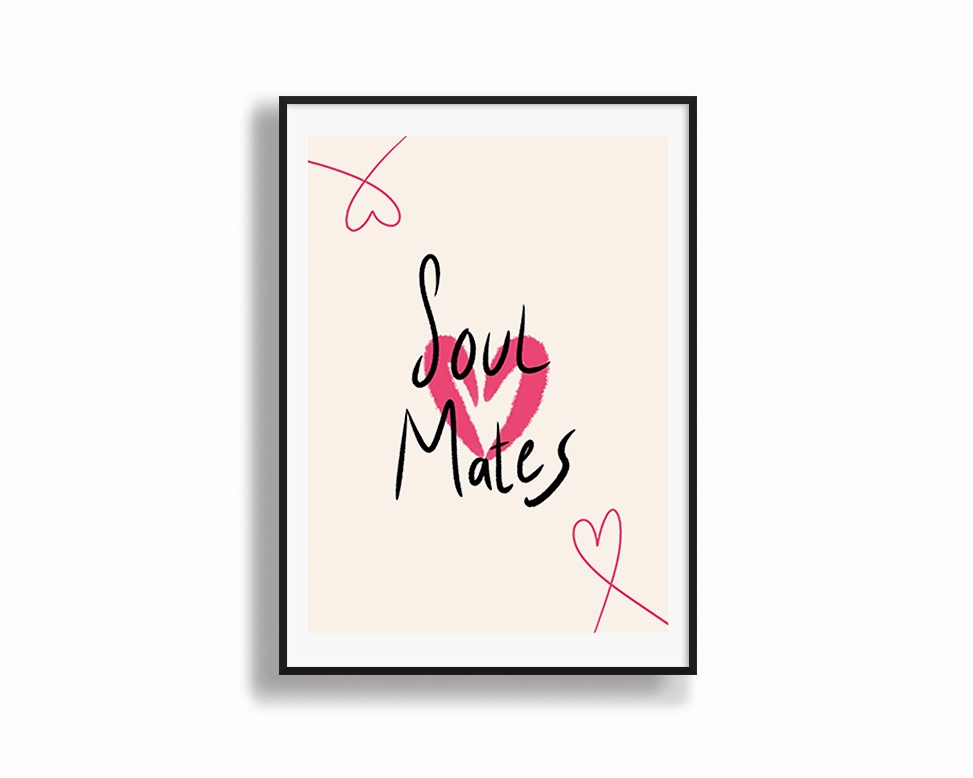 Soul Mates Lovenordic style wall decor