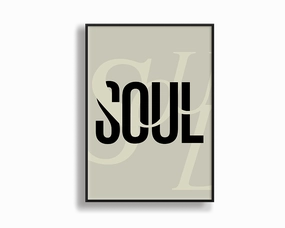 Soul Portraitmodern abstract painting decor
