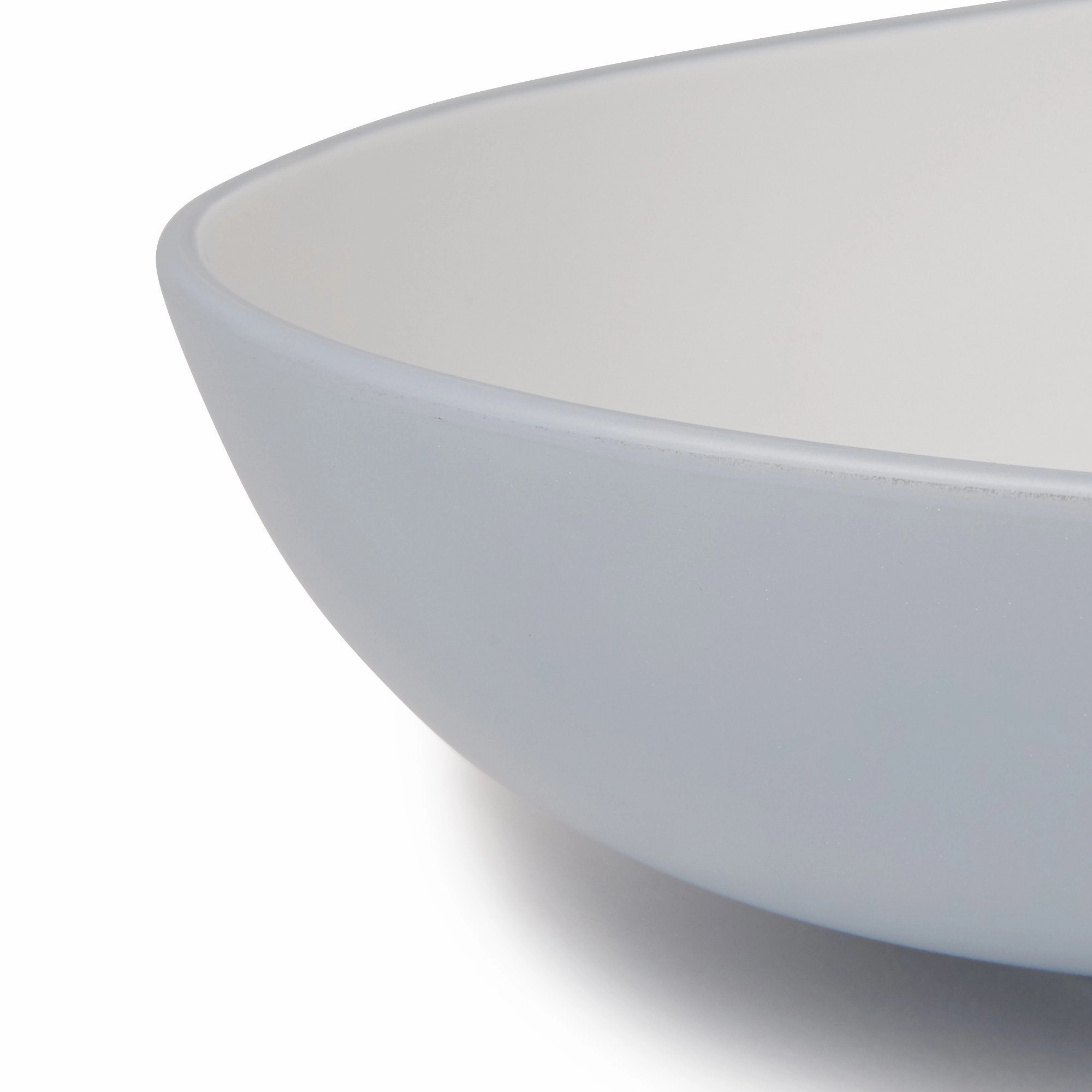 Soulager Oval Bowl Grey