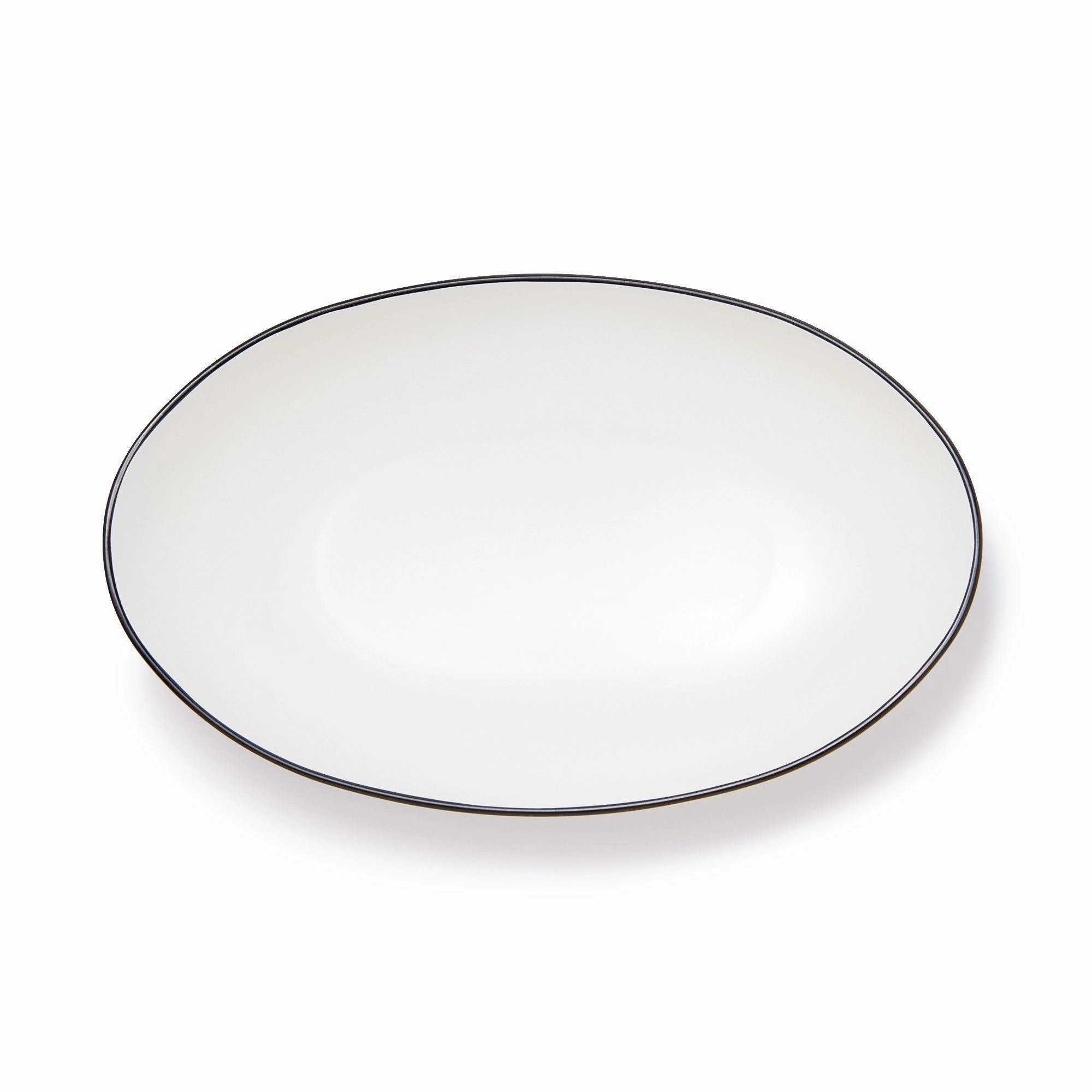 Soulager Oval Bowl White
