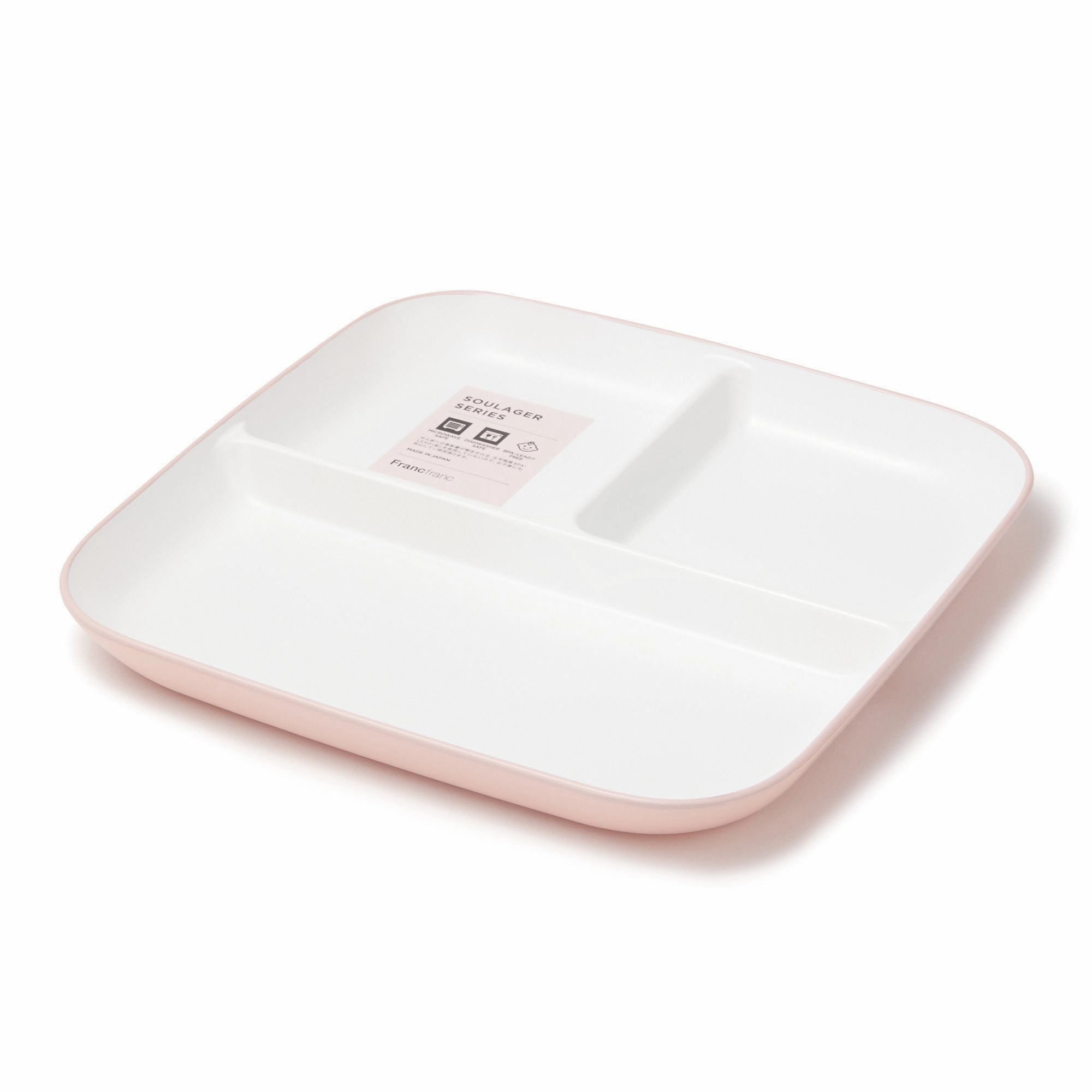 Soulager Separate Plate Pink