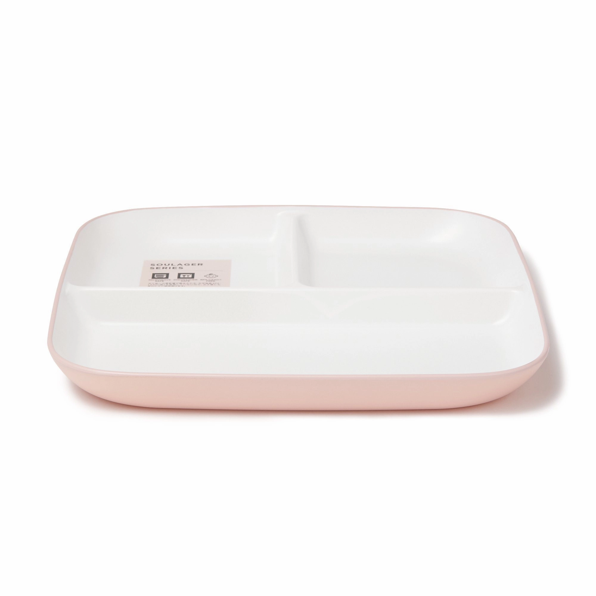 Soulager Separate Plate Pink