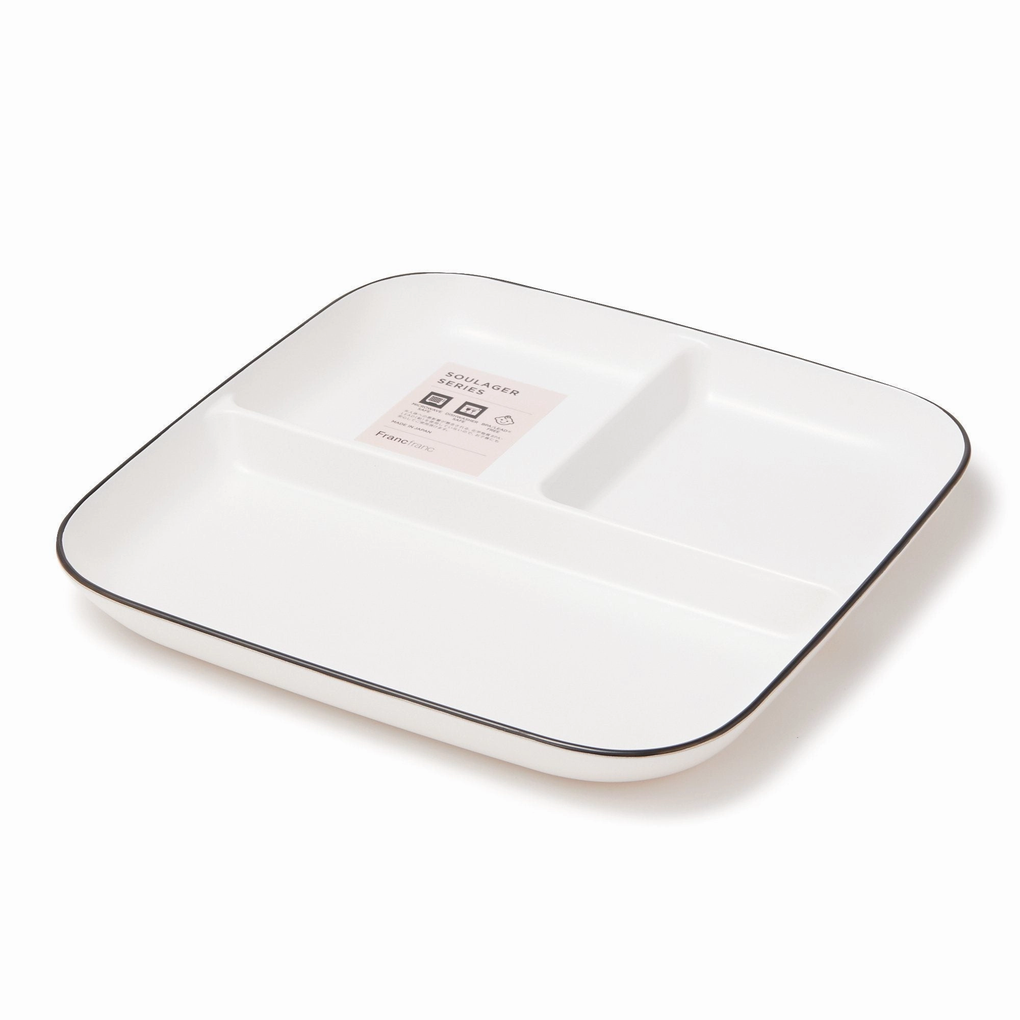 Soulager Separate Plate White