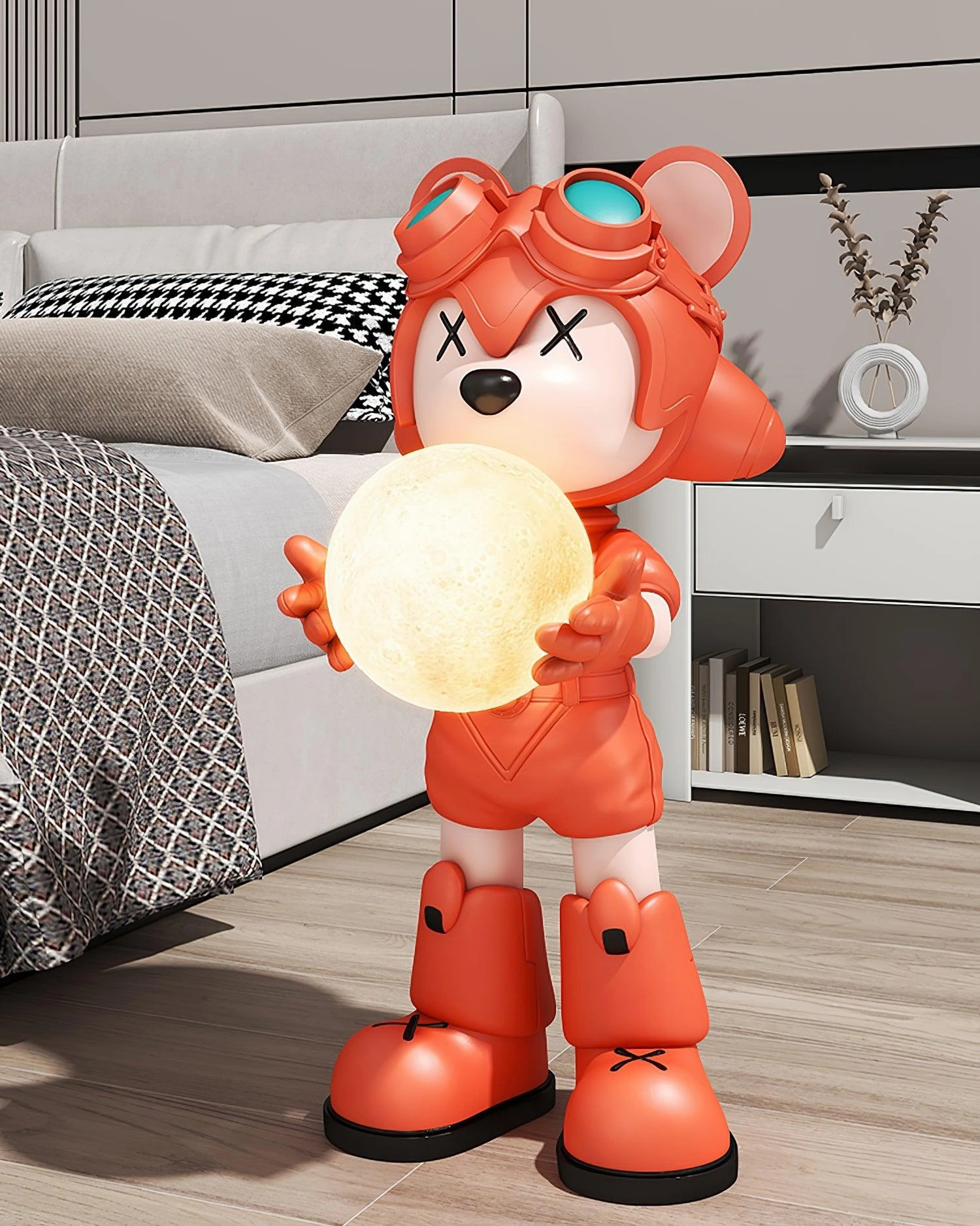 Space Bear Built-in Battery Floor Lamp