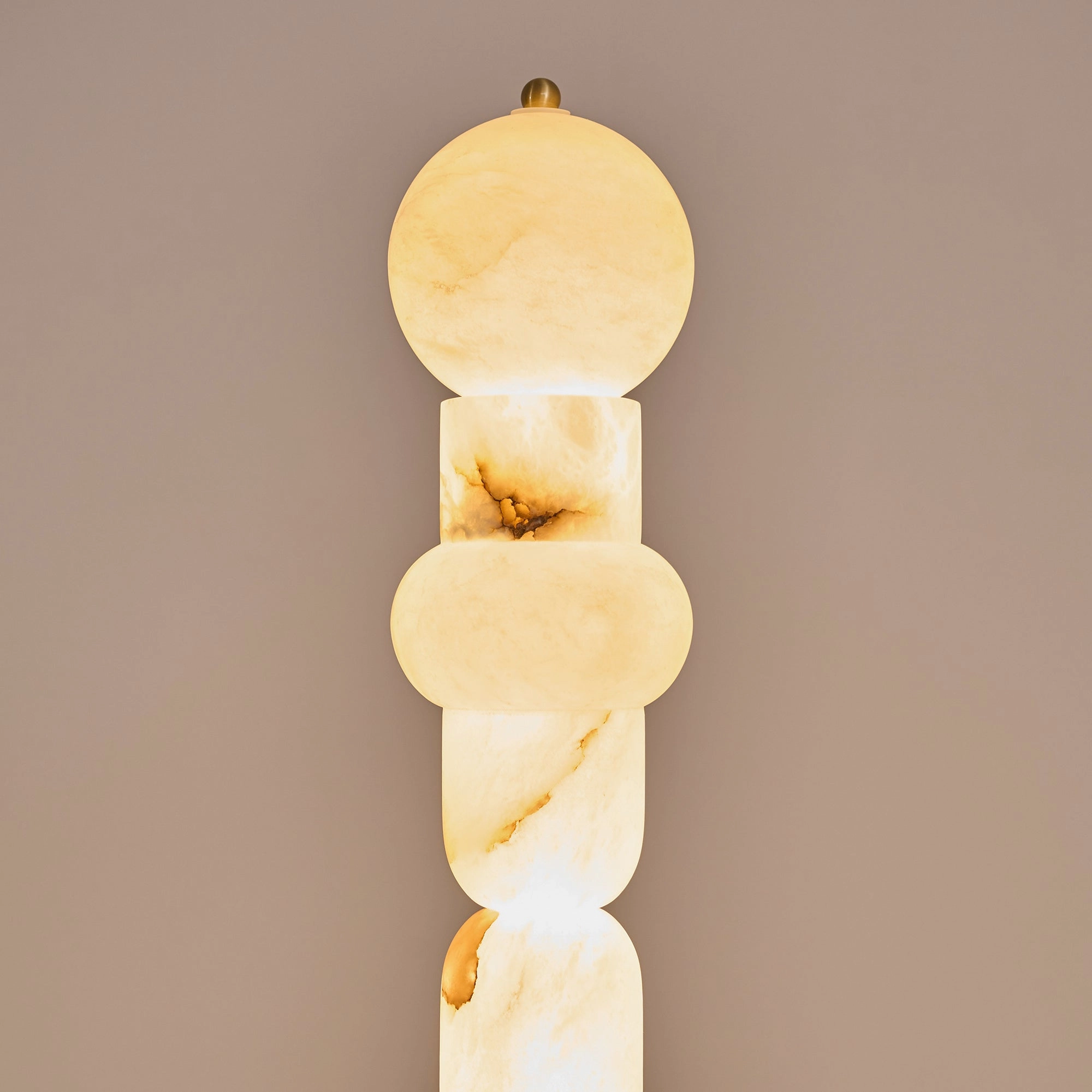 Spanish Alabaster Floor Lamp