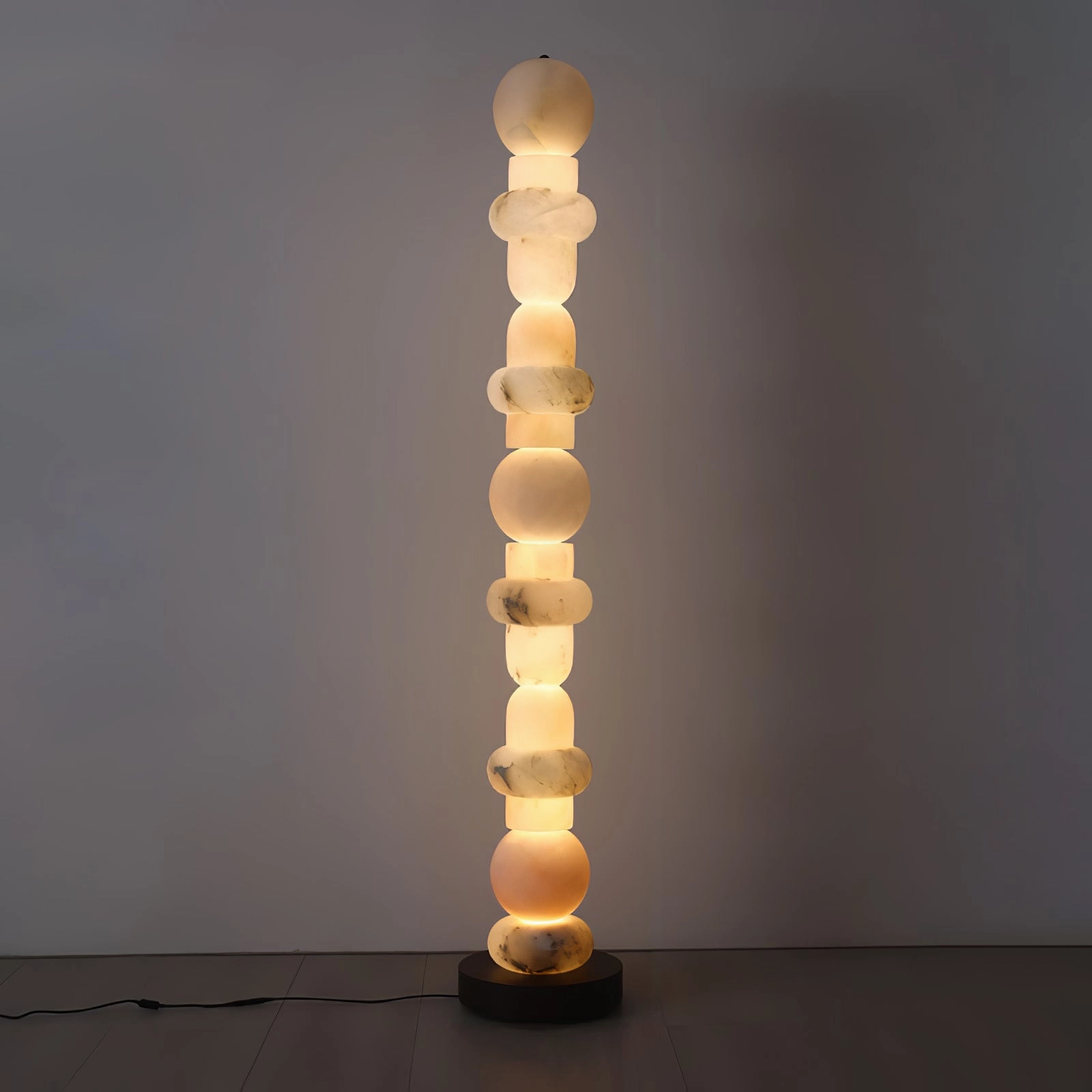 Spanish Alabaster Floor Lamp