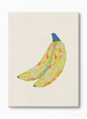 Speckled Bananas, Canvasindoor decorative canvas print