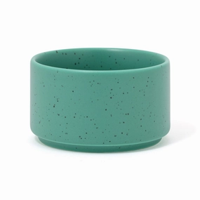 Splatter Dip Bowl Greenhand-painted ceramic bowl