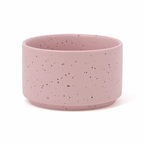 Splatter Dip Bowl Pinkhand-painted ceramic bowl