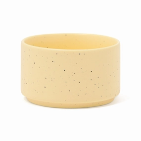 Splatter Dip Bowl Yellowhand-painted ceramic bowl
