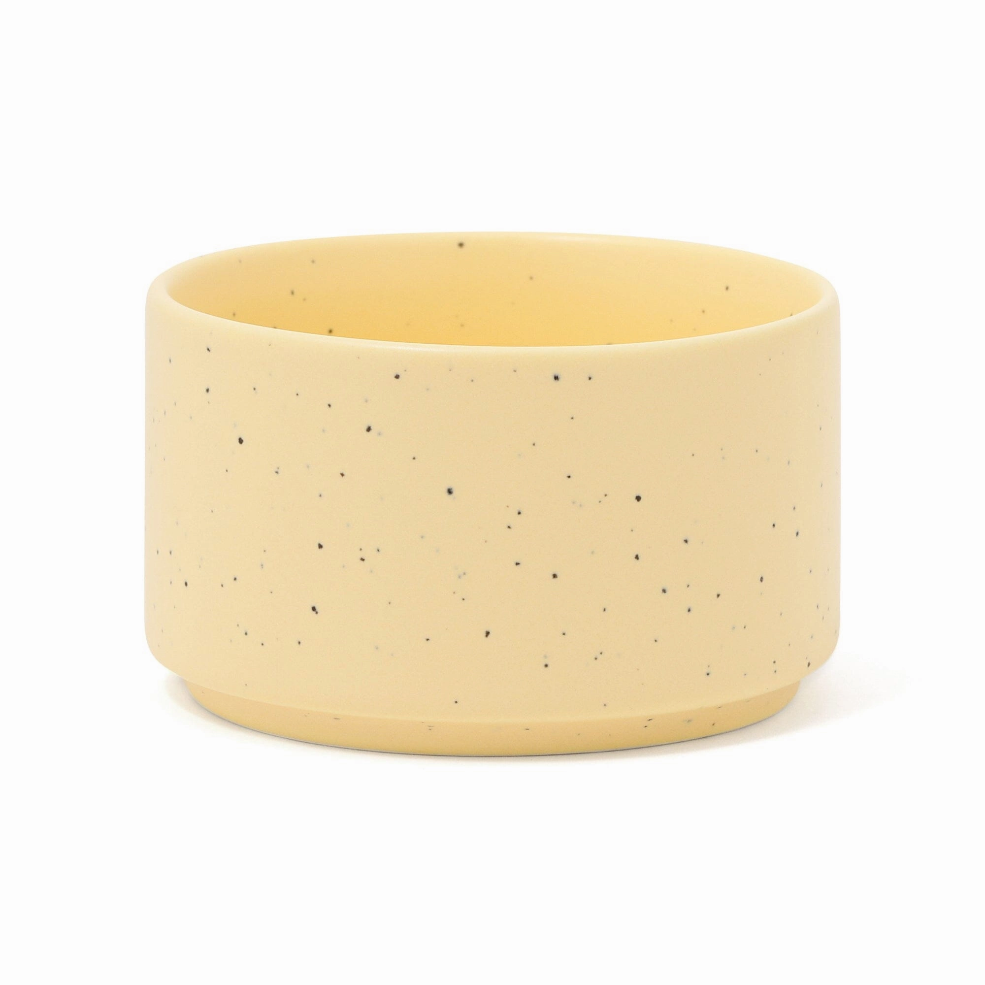 Splatter Dip Bowl Yellowhand-painted ceramic bowl