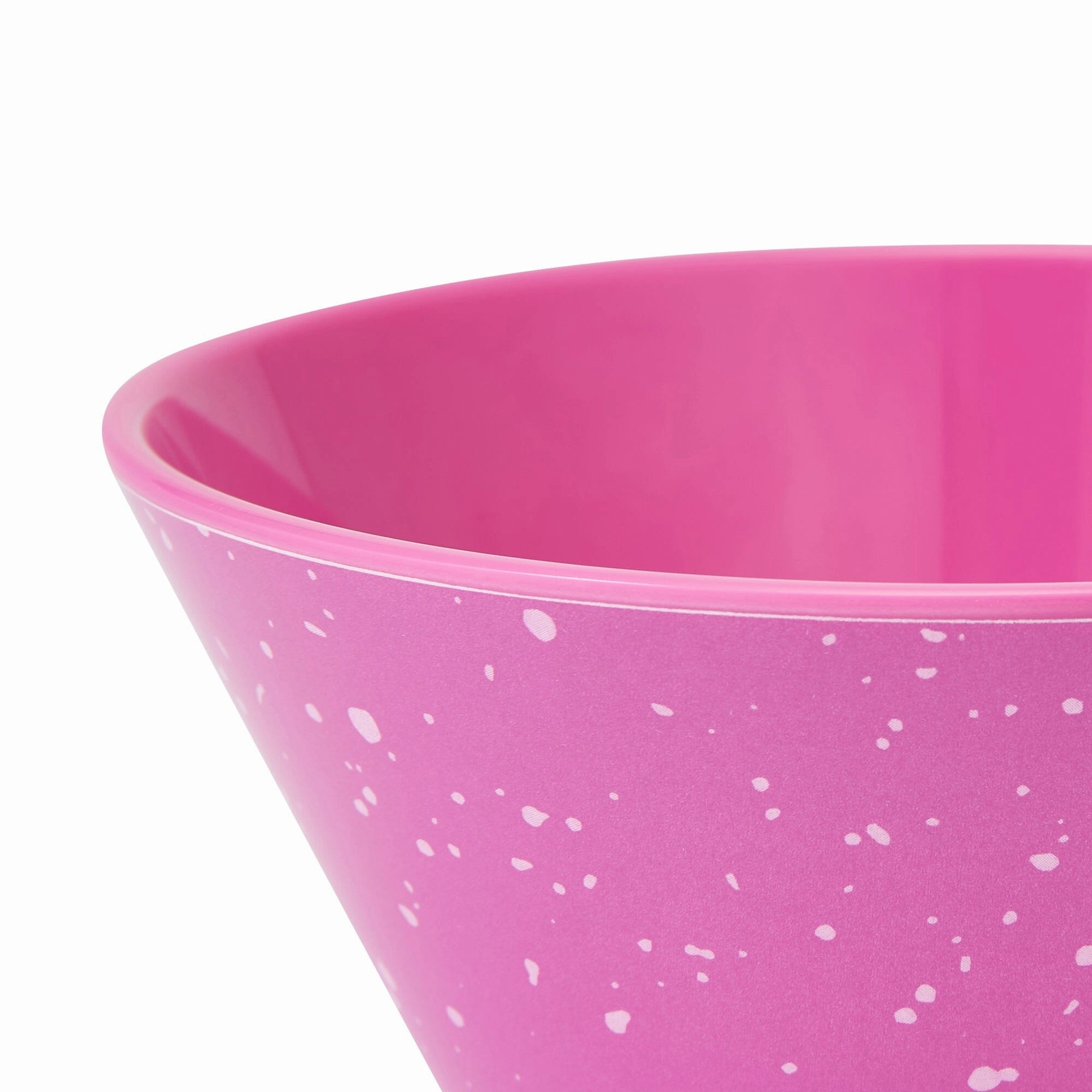Splatter Melamine Bowl Pink