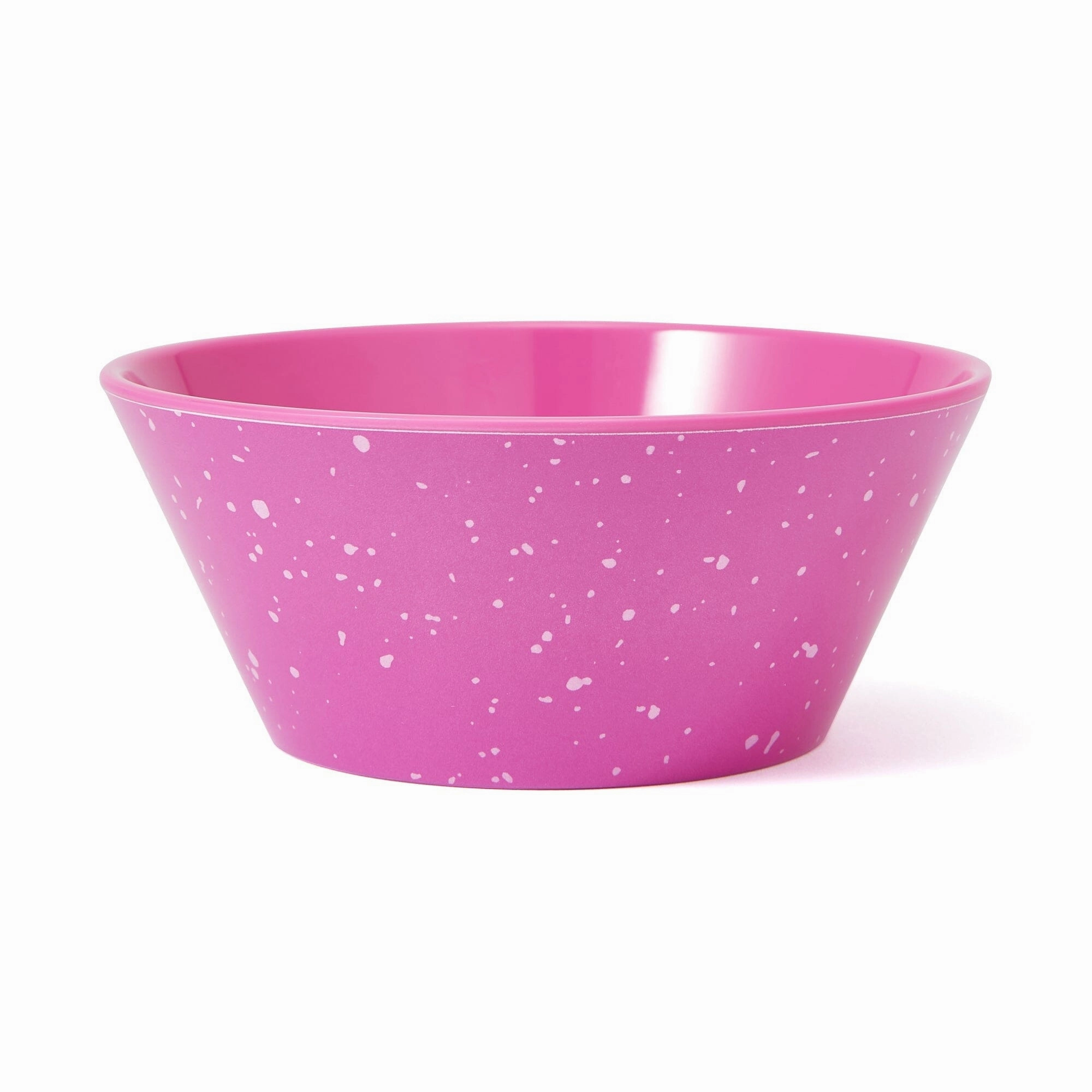 Splatter Melamine Bowl Pink