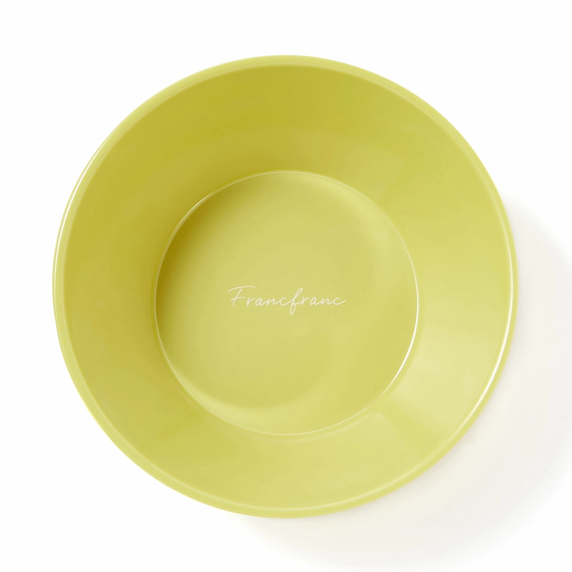 Splatter Melamine Bowl Yellow