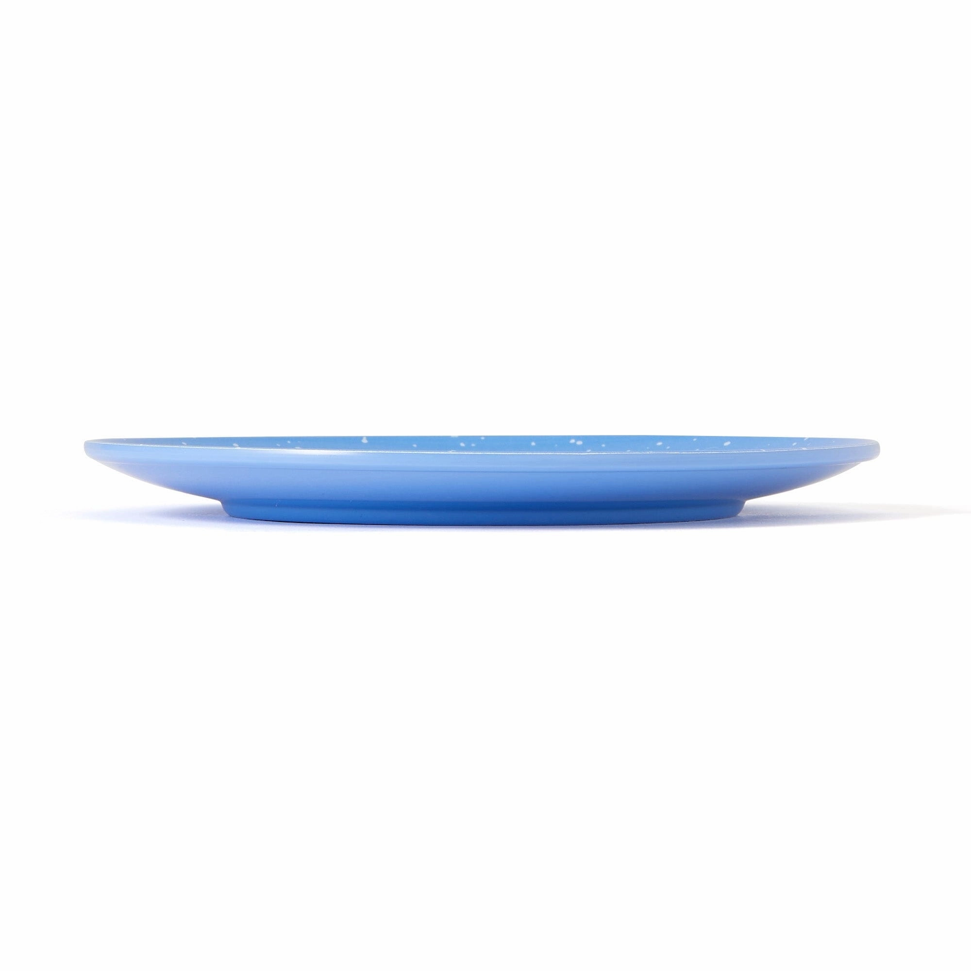 Splatter Melamine Plate Small Blue
