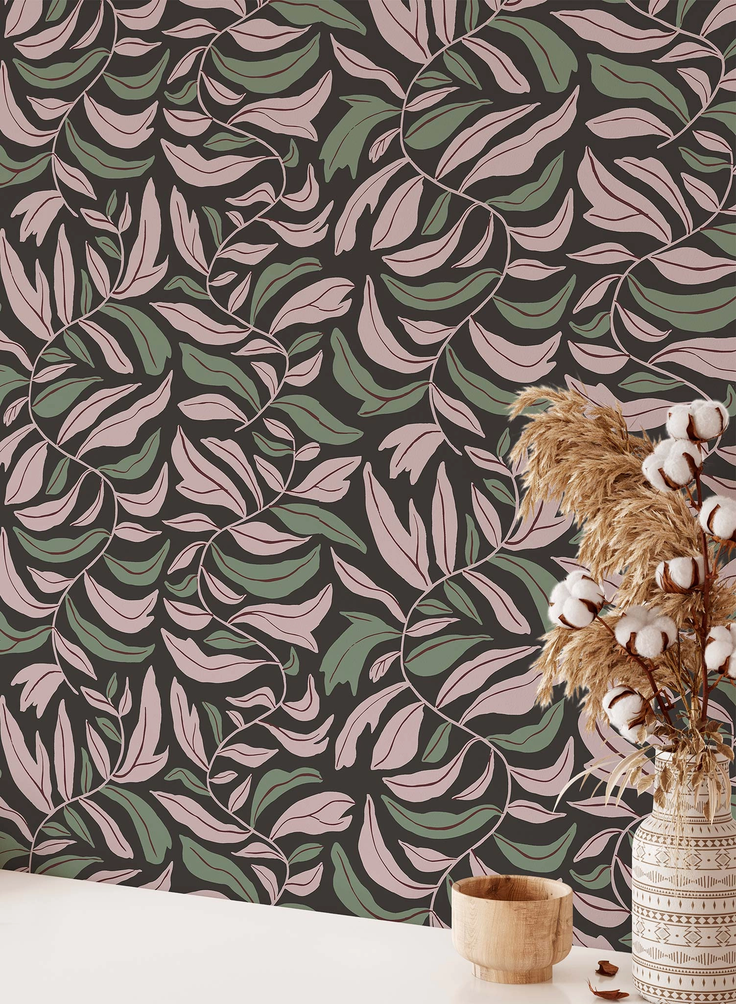 Spring Garland, Wallpaper