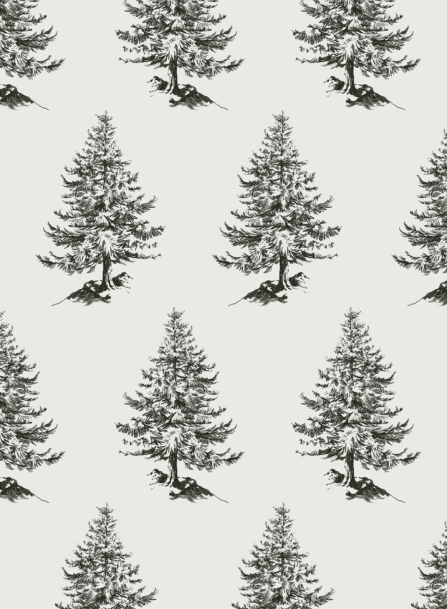 Spruce Grove, Wallpapernordic minimalist wallpaper