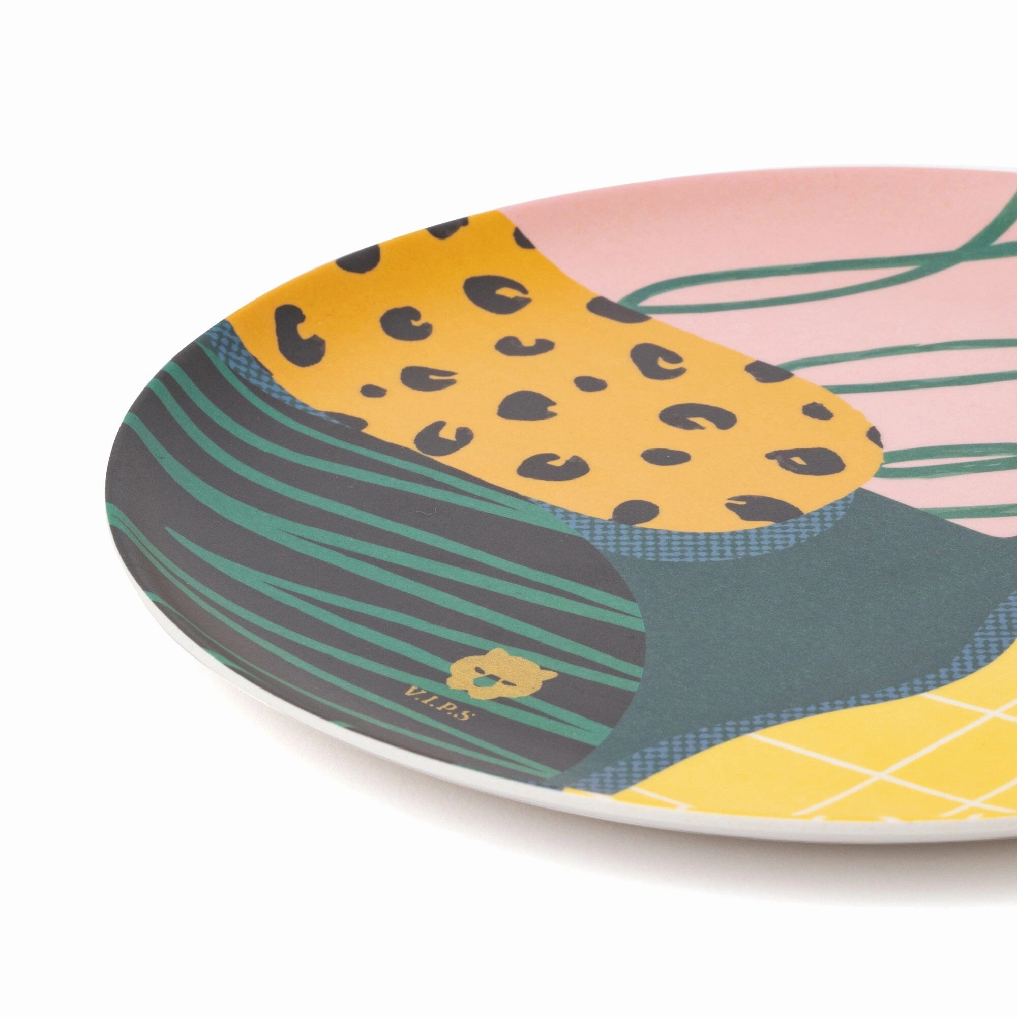 SQUID GAME Bamboo Plate Green