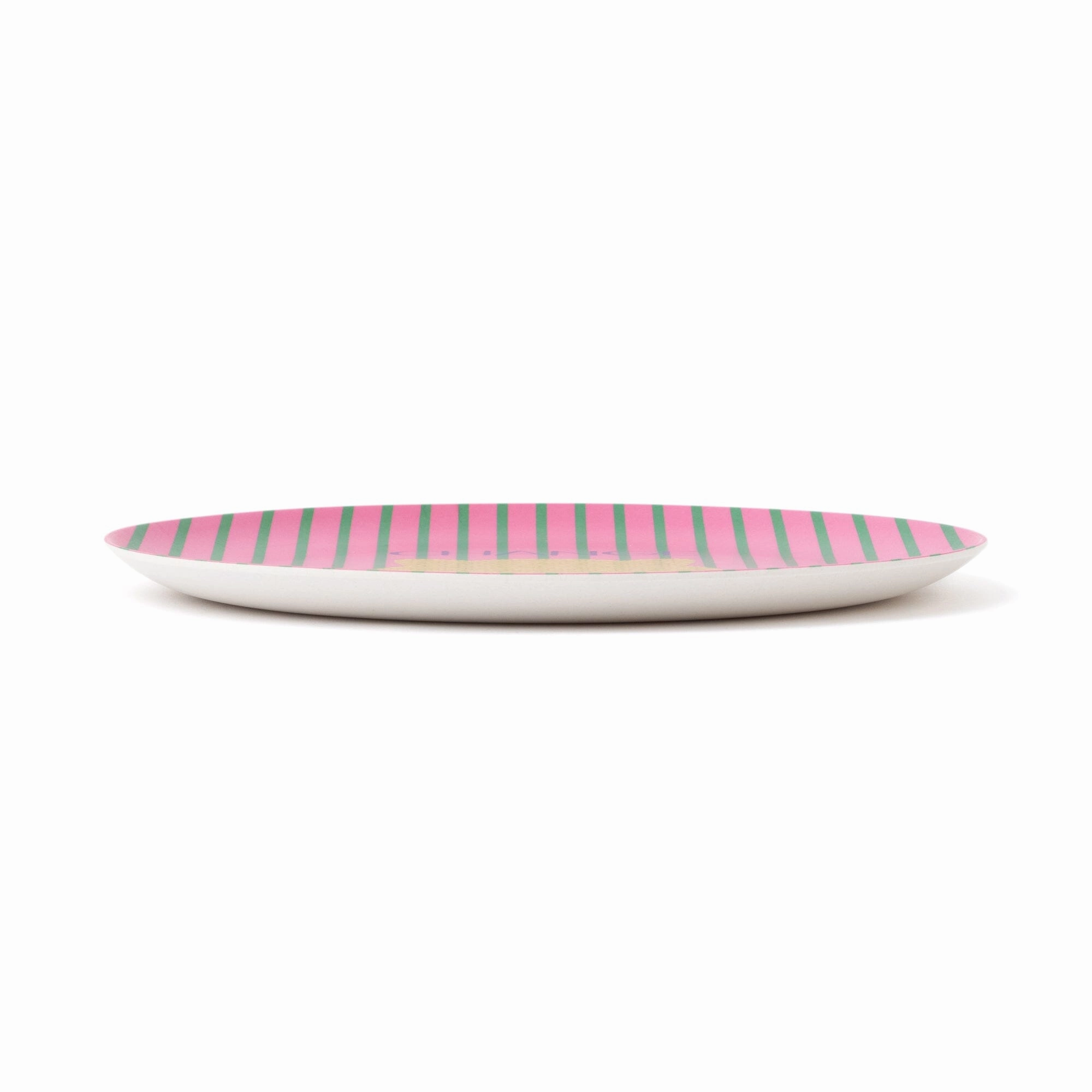 SQUID GAME Bamboo Plate Pink